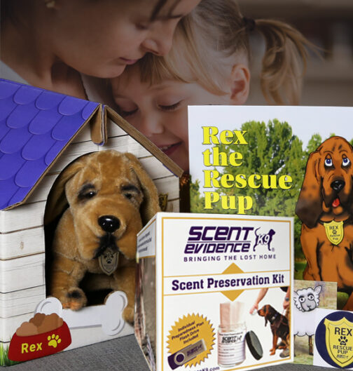 Rex the Rescue Pup Pak by Scent Evidence K9